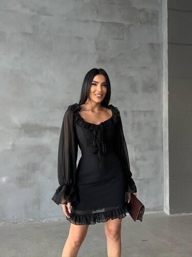 Olivya Elbise- Siyah