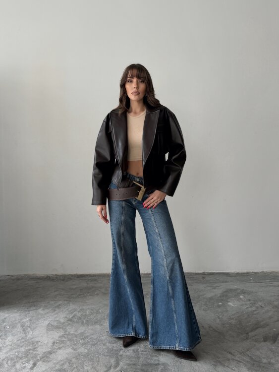 Owen Deri Ceket - Acı Kahve - Sevenday