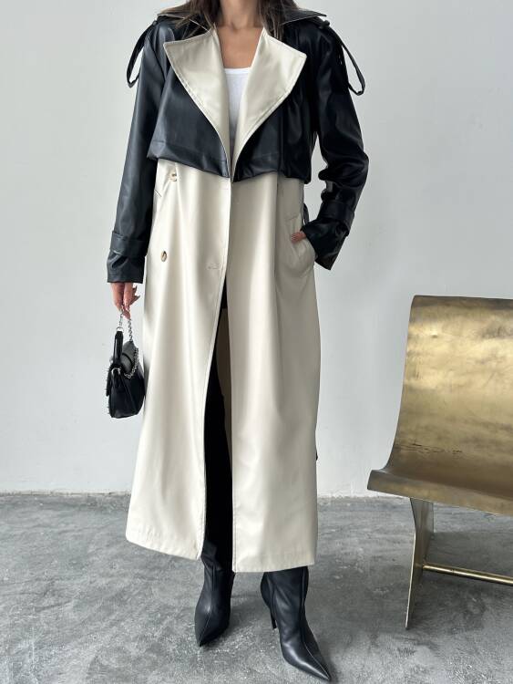 Penry Trençkot - Bej - 6