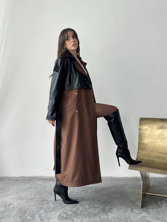 Penry Trençkot - Kahverengi - 2