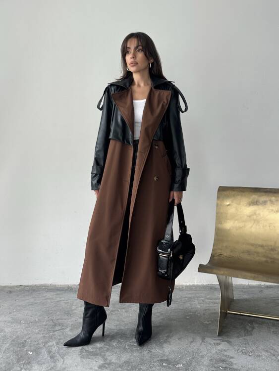 Penry Trençkot - Kahverengi - 3