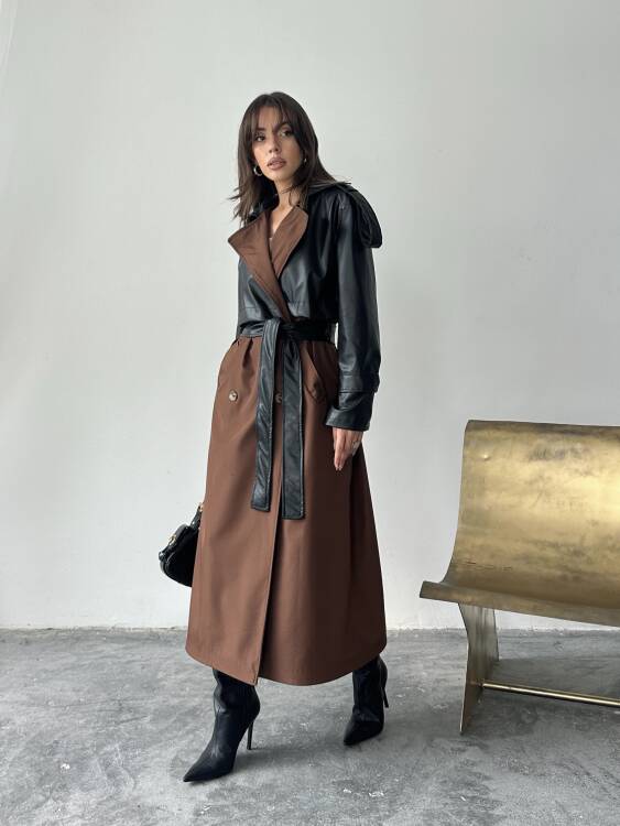 Penry Trençkot - Kahverengi - 4