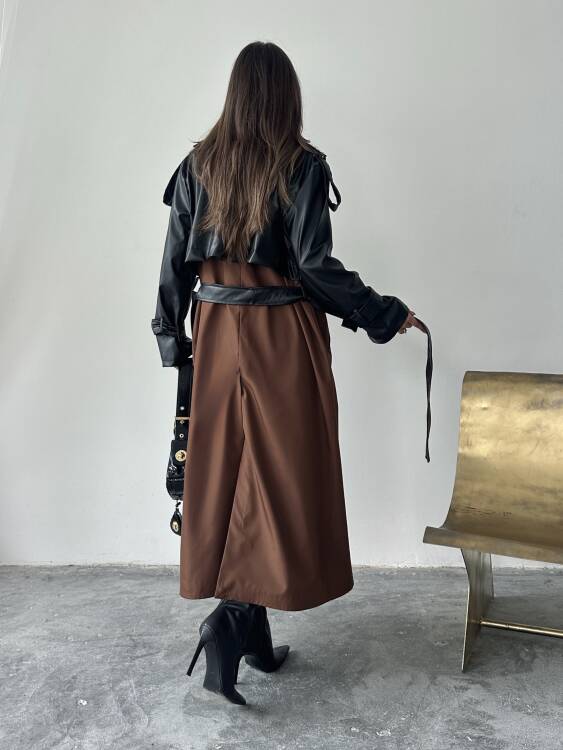 Penry Trençkot - Kahverengi - 5