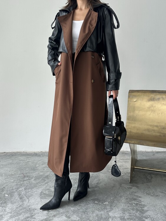 Penry Trençkot - Kahverengi - 7