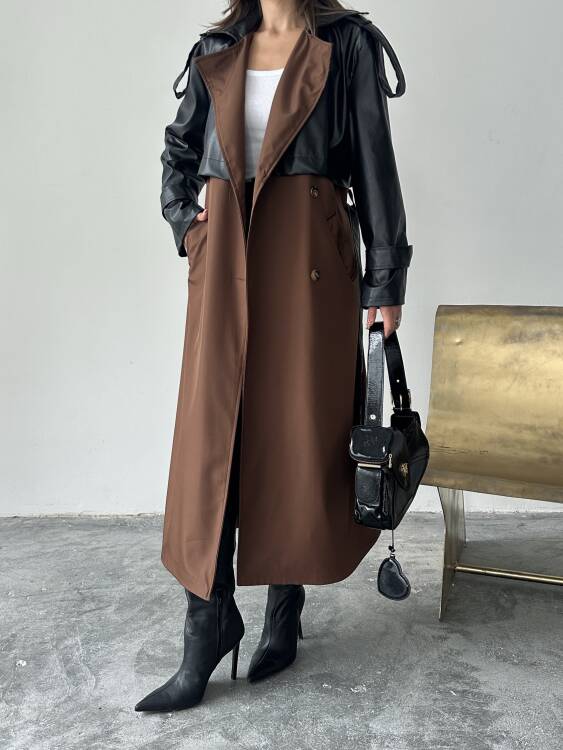 Penry Trençkot - Kahverengi - 7