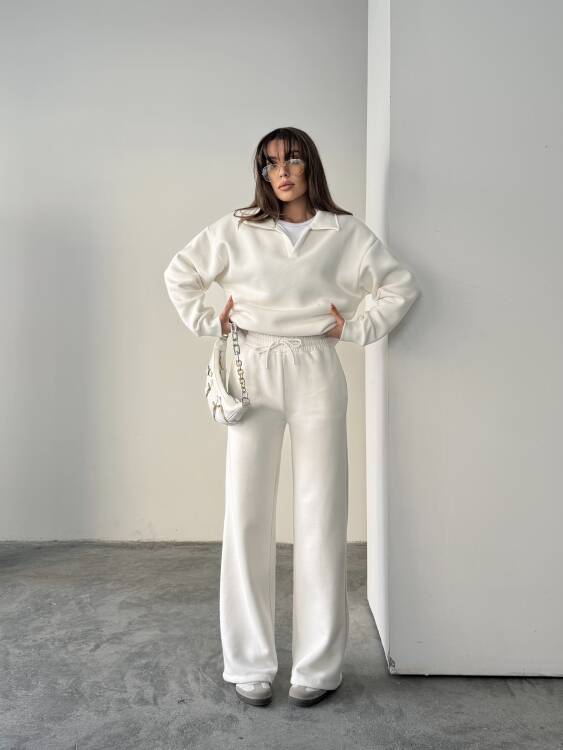 Pigon Takım - Beyaz - 4