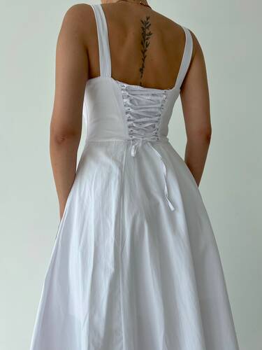 Plentiful Elbise - Beyaz