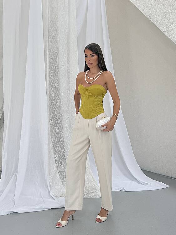 RENA Büstiyer - Yağ Yeşili - 1
