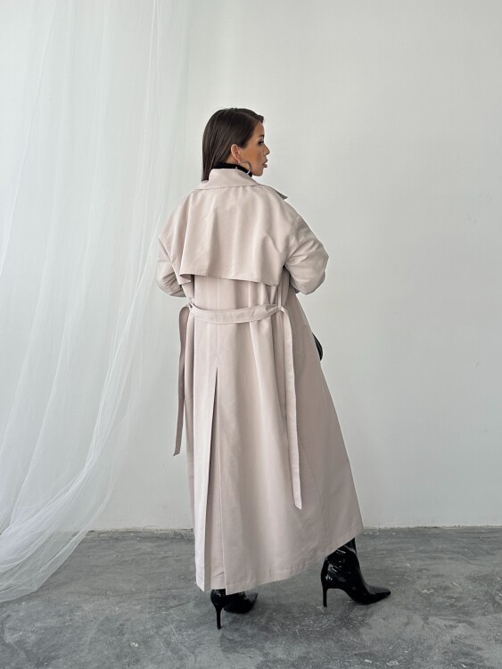 Sabella Trençkot - Bej - 3