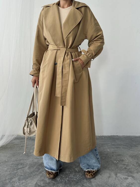 Sabella Trençkot - Camel - 6