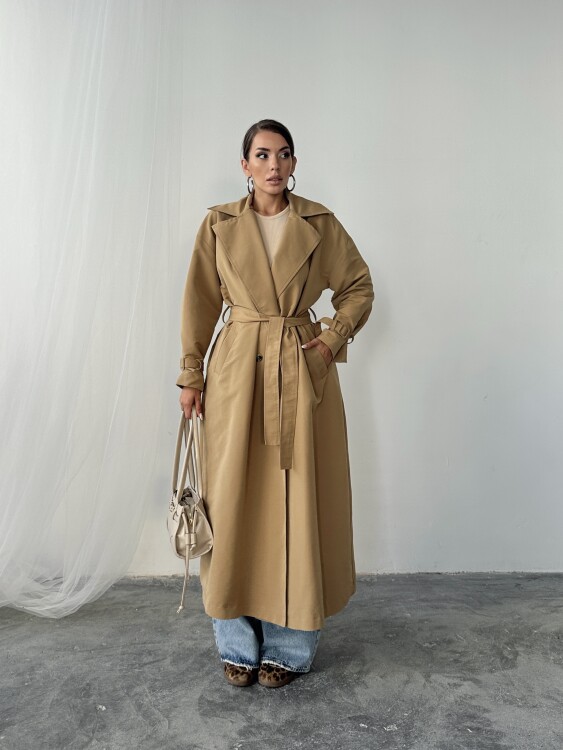 Sabella Trençkot - Camel - 7