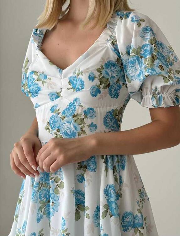 Shani Elbise- Mavi