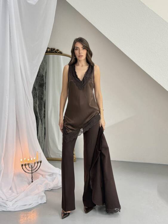 Sidone 3 Lü Takım - Acı Kahve - 2