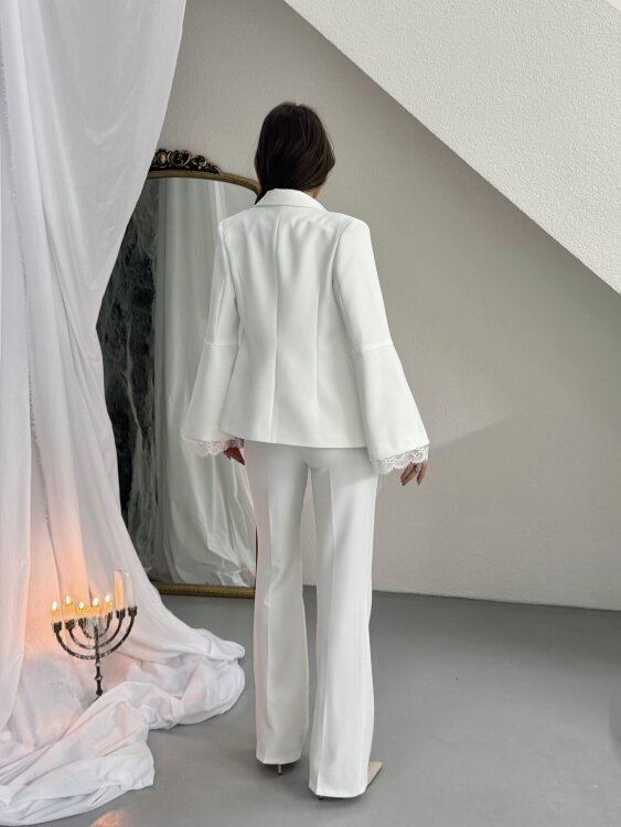 Sidone 3 Lü Takım - Beyaz - 7