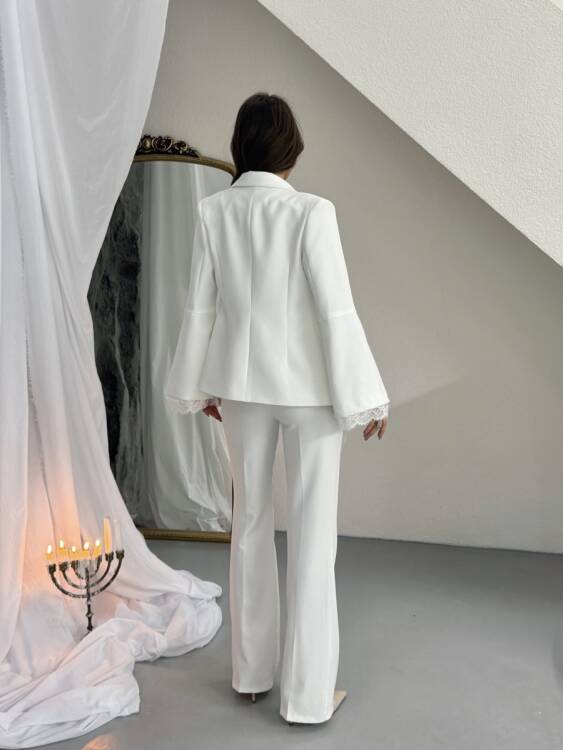 Sidone 3 Lü Takım - Beyaz - 7