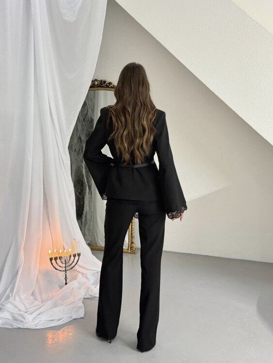 Sidone 3 Lü Takım - Siyah - 8