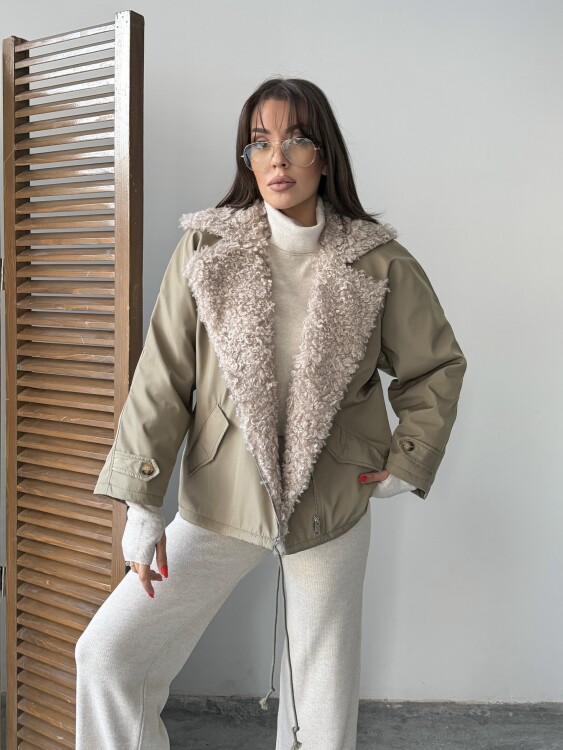 Sipet Kısa Ceket - Haki - Sevenday