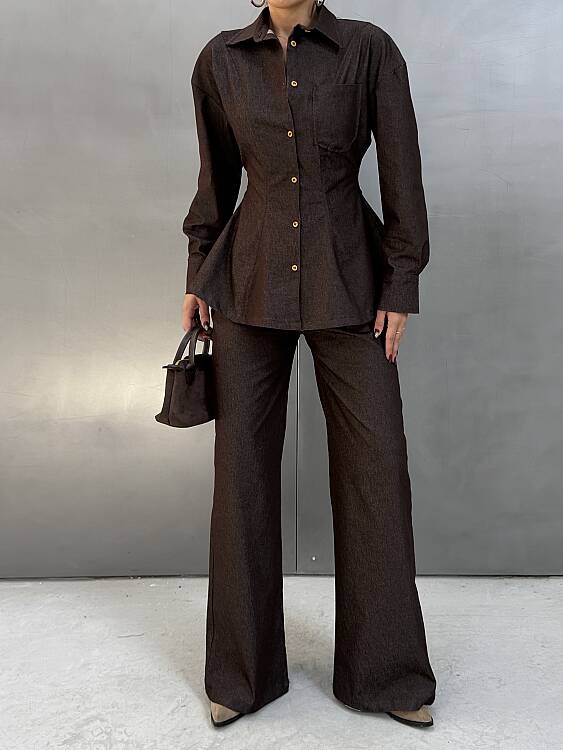 SOHO Denim Takım - Acı Kahve - 3