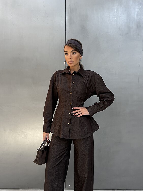 SOHO Denim Takım - Acı Kahve - 4