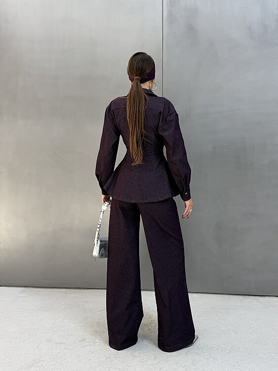 SOHO Denim Takım - Mürdüm - 6