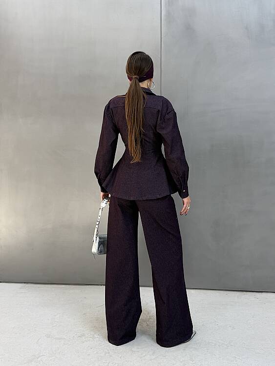 SOHO Denim Takım - Mürdüm - 6