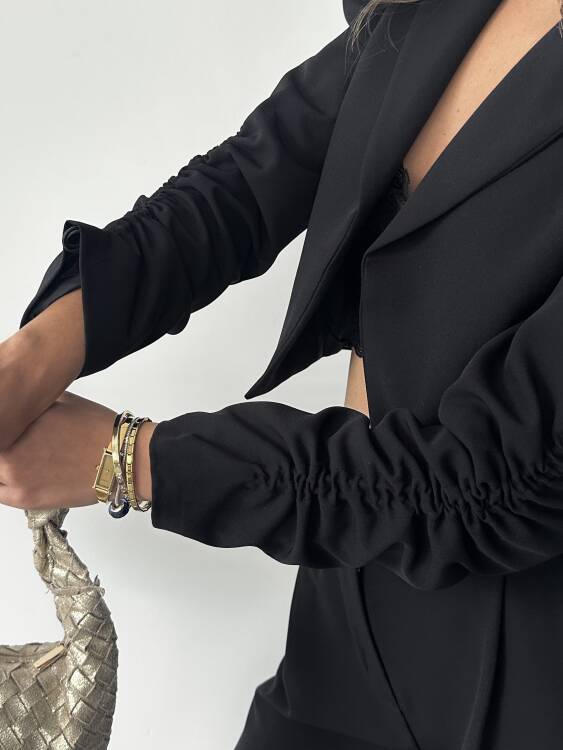 Theboom Ceket Pantolon Takım - Siyah - 3