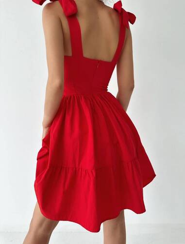 Tia Elbise - Kırmızı