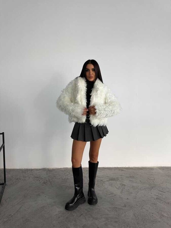 Ursila Peluş- Beyaz - 1