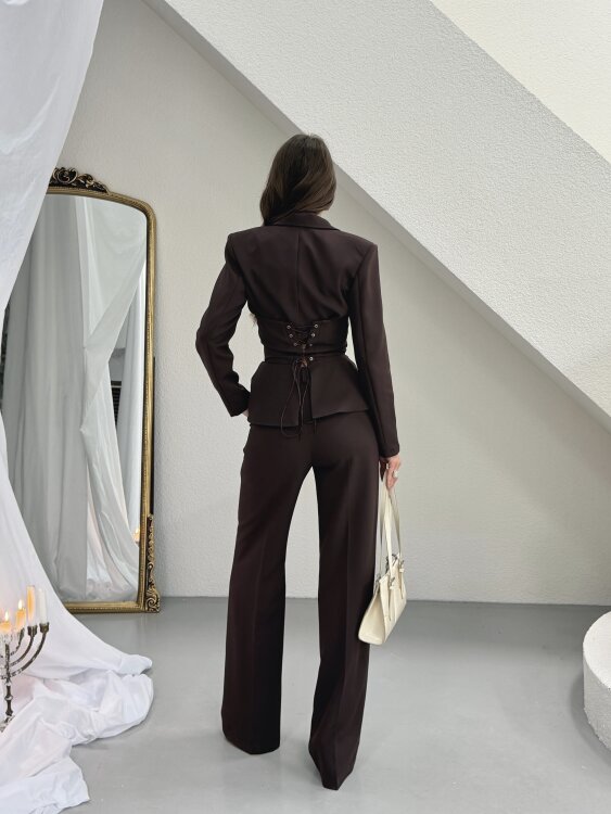 Valerin 3 Lü Takım - Acı Kahve - 5