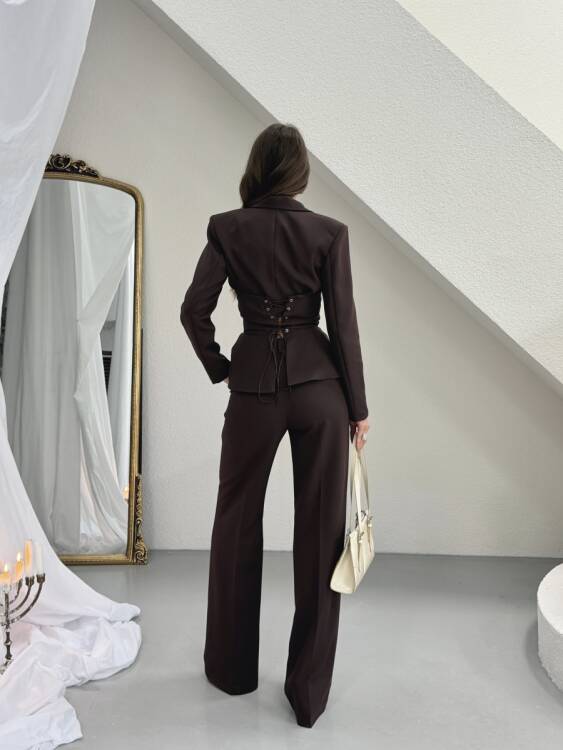 Valerin 3 Lü Takım - Acı Kahve - 5