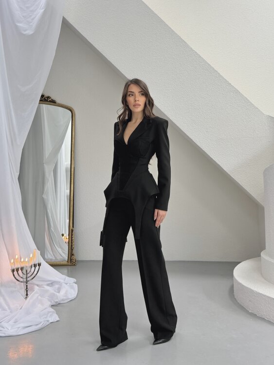 Valerin 3 Lü Takım - Siyah - 2