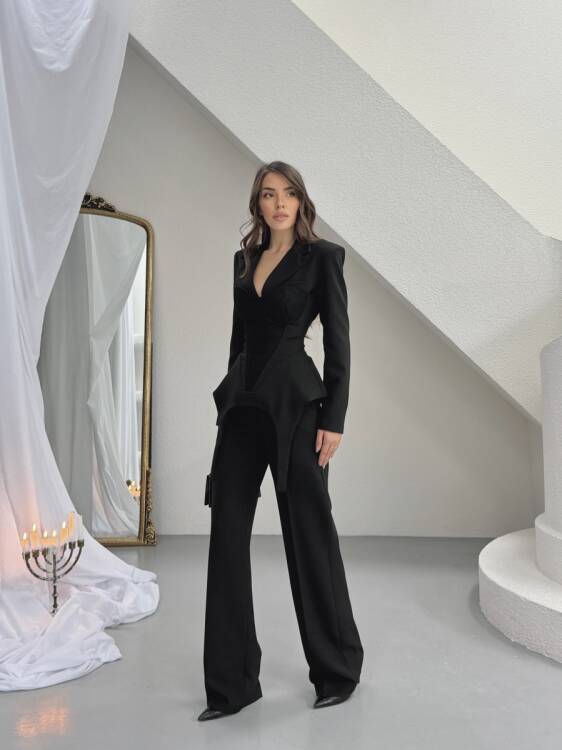 Valerin 3 Lü Takım - Siyah - 2