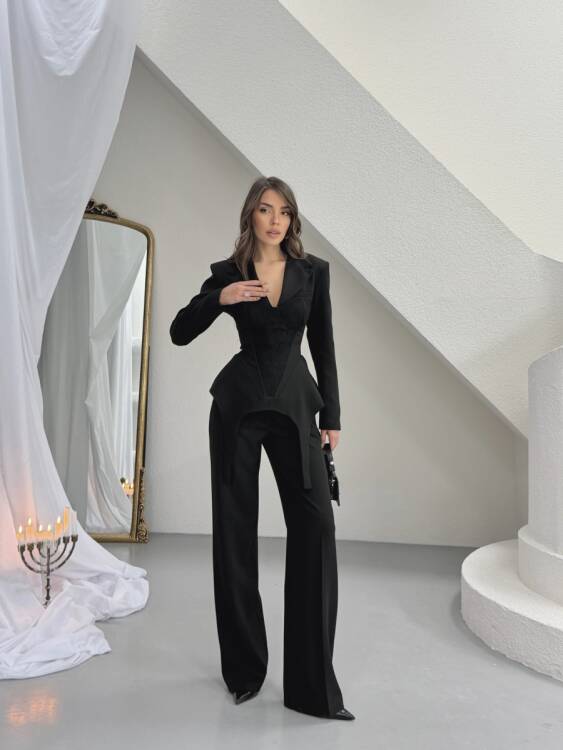 Valerin 3 Lü Takım - Siyah - 3