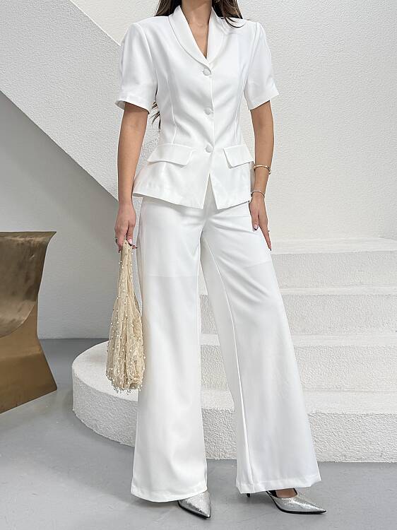 Vida Takım - Beyaz - 4