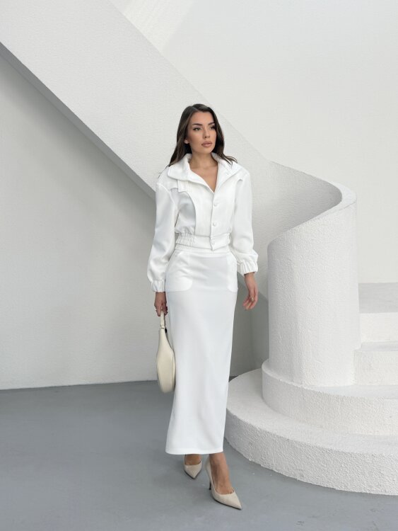 Victoir Takım - Beyaz - Sevenday