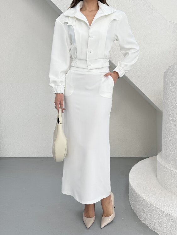 Victoir Takım - Beyaz - 6