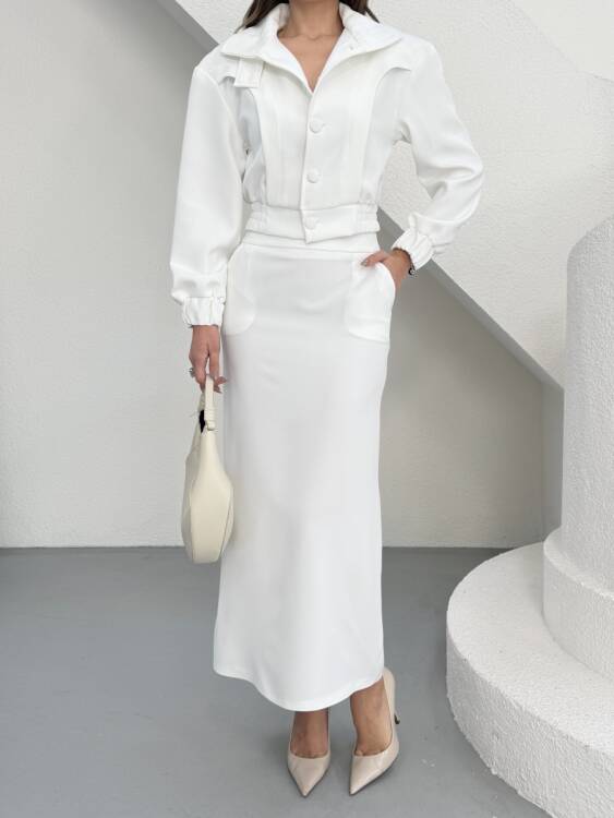 Victoir Takım - Beyaz - 6