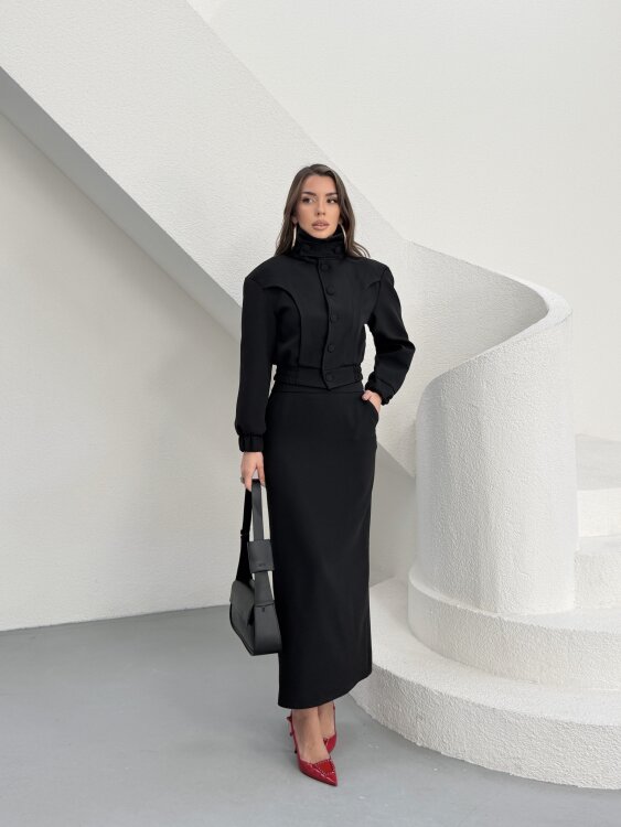 Victoir Takım - Siyah - 2