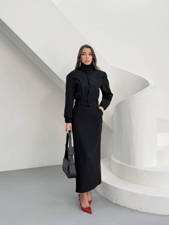 Victoir Takım - Siyah - 2