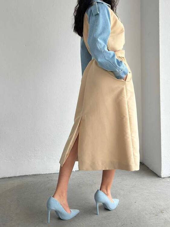 Zoe Trenchcoat- Bej - 2
